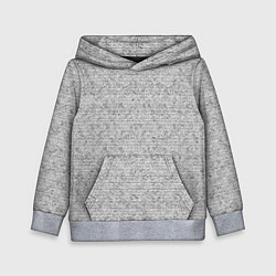 Детская толстовка Текстура в тонкую полоску серый