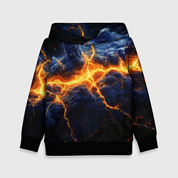 Детская толстовка Молнии в разбитом небе