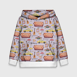 Детская толстовка Друзья - паттерн