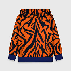 Детская толстовка Расцветка тигра