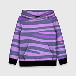 Детская толстовка Лавандовые волны
