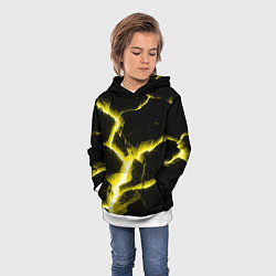 Толстовка-худи детская The rift, цвет: 3D-белый — фото 2