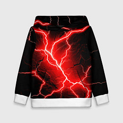 Толстовка-худи детская Lightning, цвет: 3D-белый
