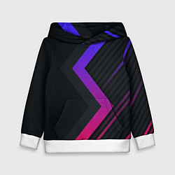 Детская толстовка Color black line