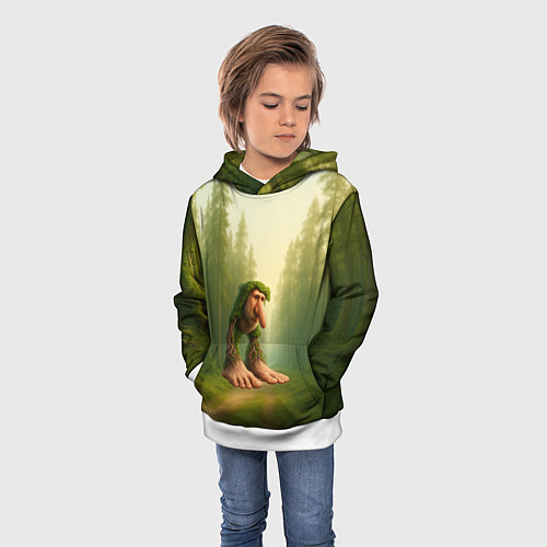 Детская толстовка Патапим мем / 3D-Белый – фото 3