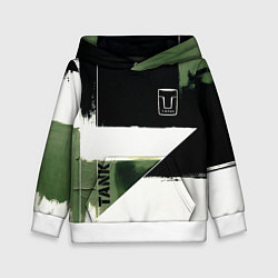 Детская толстовка Tank логотип машины