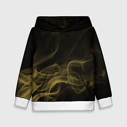 Детская толстовка Color smoke yellow