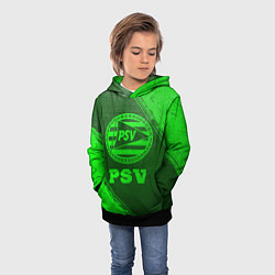 Толстовка-худи детская PSV - green gradient, цвет: 3D-черный — фото 2