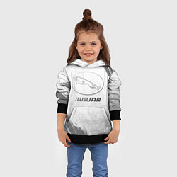 Толстовка-худи детская Jaguar - white gradient, цвет: 3D-черный — фото 2