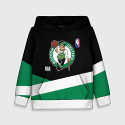 Толстовка-худи детская Бостон Селтикс НБА, цвет: 3D-белый