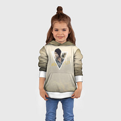 Толстовка-худи детская Sam winchester - supernatural, цвет: 3D-белый — фото 2