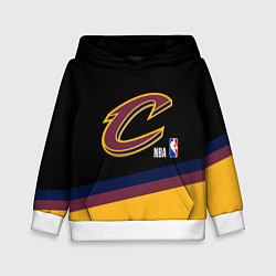 Толстовка-худи детская Cleveland Cavaliers NBA basketball, цвет: 3D-белый