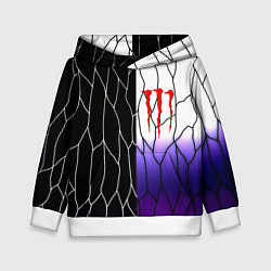 Детская толстовка Monster energy steel