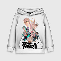 Детская толстовка Персонажи To be hero x