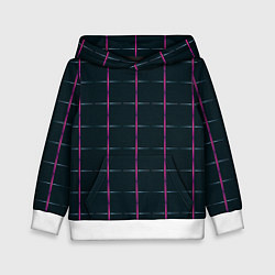 Детская толстовка Color black stripes