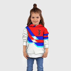 Толстовка-худи детская Doom geometry cyber sport, цвет: 3D-белый — фото 2