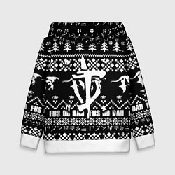 Детская толстовка Doom x elders scrolls pattern