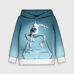 Толстовка-худи детская Spider Bender - meme, цвет: 3D-белый