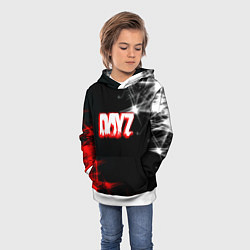 Толстовка-худи детская Dayz световые краски, цвет: 3D-белый — фото 2