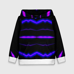 Детская толстовка Color multicoloured neon stripes