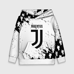 Толстовка-худи детская Juventus люди спорт, цвет: 3D-белый