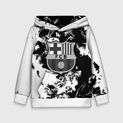 Толстовка-худи детская Juventus белый дым, цвет: 3D-белый