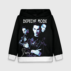 Толстовка-худи детская Dave Gahan Depeche Mode rose, цвет: 3D-белый