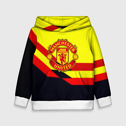 Детская толстовка Манчестер Юнайтед геометрия спорт