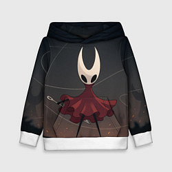 Толстовка-худи детская Hollow Knight - Silksong, цвет: 3D-белый