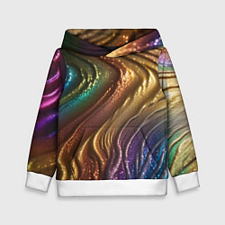 Детская толстовка Сморщенные складочки жидкости