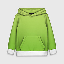 Детская толстовка Color lime green