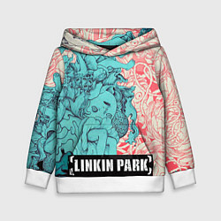 Толстовка-худи детская Linkin Park: Sky Girl, цвет: 3D-белый