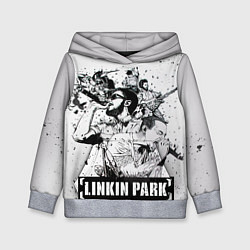 Толстовка-худи детская Linkin Park, цвет: 3D-меланж
