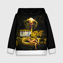 Толстовка-худи детская Gold Cobra: Limp Bizkit, цвет: 3D-белый