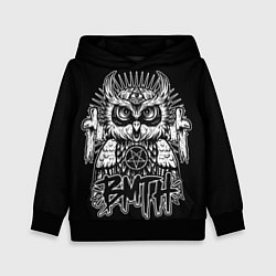 Толстовка-худи детская BMTH Owl, цвет: 3D-черный