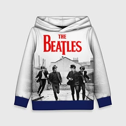 Толстовка-худи детская The Beatles: Break, цвет: 3D-синий
