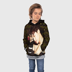 Толстовка-худи детская Lee Jong Hyun, цвет: 3D-меланж — фото 2