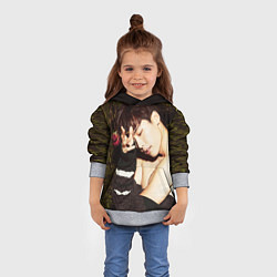 Толстовка-худи детская Lee Jong Hyun, цвет: 3D-меланж — фото 2