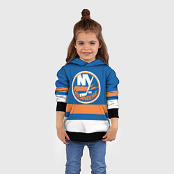 Толстовка-худи детская New York Islanders, цвет: 3D-черный — фото 2