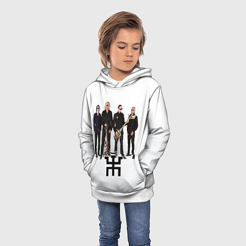 Детская толстовка Группа Пикник / 3D-Белый – фото 3
