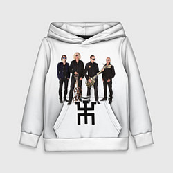 Толстовка-худи детская Группа Пикник, цвет: 3D-белый