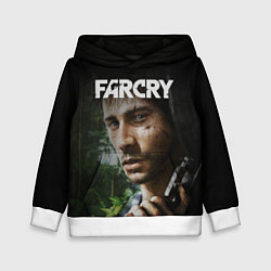 Толстовка-худи детская FarCry, цвет: 3D-белый