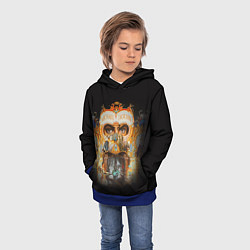 Толстовка-худи детская Michael Jackson Show, цвет: 3D-синий — фото 2