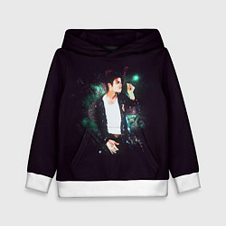 Толстовка-худи детская Michael Jackson, цвет: 3D-белый