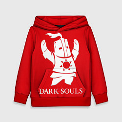 Толстовка-худи детская Dark Souls, цвет: 3D-красный
