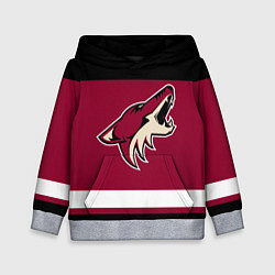 Толстовка-худи детская Arizona Coyotes, цвет: 3D-меланж