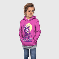 Толстовка-худи детская What are you waiting for?, цвет: 3D-меланж — фото 2