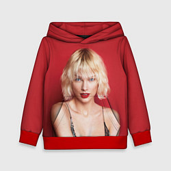 Толстовка-худи детская Taylor Swift, цвет: 3D-красный