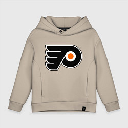 Толстовка оверсайз детская Philadelphia Flyers, цвет: миндальный