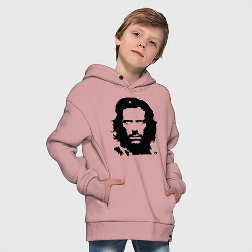 Детское худи оверсайз Che House / Пыльно-розовый – фото 4